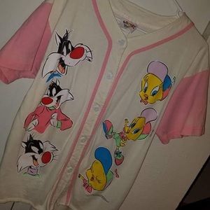 Looney tunes baseball jersey